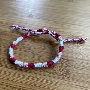 Charlie Woven Bracelet anklet trendy comfortable tie embroidery thread woven gif